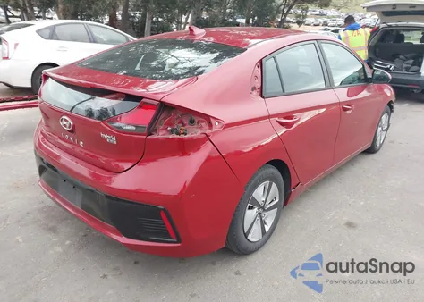 2019 Hyundai Ioniq Hybrid Blue z USA, uszkodzony, nr VIN KMHC65LC3KU180497